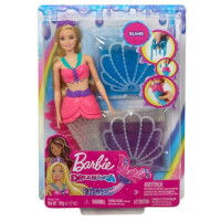 Barbie lalka Syrenka slime GKT75